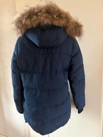 Zgsn blauwe winterjas van Canada Goose mt M beschikbaar voor biedingen