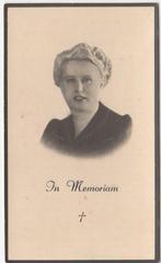 Maria Agnes Peerdeman 1912 Hoorn + 1947 Hoorn, 34 jaar, Verzamelen, Bidprentjes en Rouwkaarten, Verzenden
