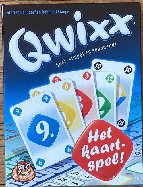Qwixx Het Kaartspel, Hobby en Vrije tijd, Gezelschapsspellen | Kaartspellen, Zo goed als nieuw, Ophalen of Verzenden