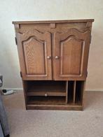 T.v. kastje. Eiken fineer., Ophalen, Gebruikt, 40 tot 80 cm, 70 tot 120 cm