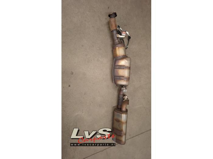 Katalysator van een Mercedes CLA, Auto-onderdelen, Uitlaatsystemen, Mercedes-Benz, Gebruikt, 3 maanden garantie, Ophalen of Verzenden