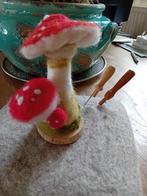 Genaaldvilte paddenstoelen, Naaldvilten, Wol., Hobby en Vrije tijd, Ophalen of Verzenden, Nieuw, Figuurtje(s)