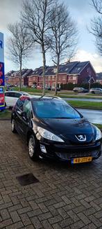 Peugeot 308 1.6 VTI 16V SW 7P 2009 Zwart, Auto's, Voorwielaandrijving, 4 cilinders, 7 stoelen, Handgeschakeld