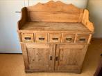 Laag grenen kastje / commode, Ophalen, Gebruikt, Kast, 105 cm of meer