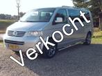 Volkswagen Transporter 2.5 TDI 340 Comfortline DC 175 PK - A, Auto's, Gebruikt, Zwart, Volkswagen, 2020 kg