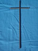 Mooi koperen Christus kruis zonder Corpus 45 bij 18 cm, Verzamelen, Religie, Overige typen, Christendom | Protestants, Zo goed als nieuw