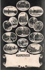 Wormerveer, veertien dorpsgezichten. 4318, Verzamelen, Verzenden, Voor 1920, Ongelopen, Noord-Holland