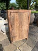 Robuuste Old Wood kast met deur, Ophalen, Met deur(en), Teakhout, Nieuw