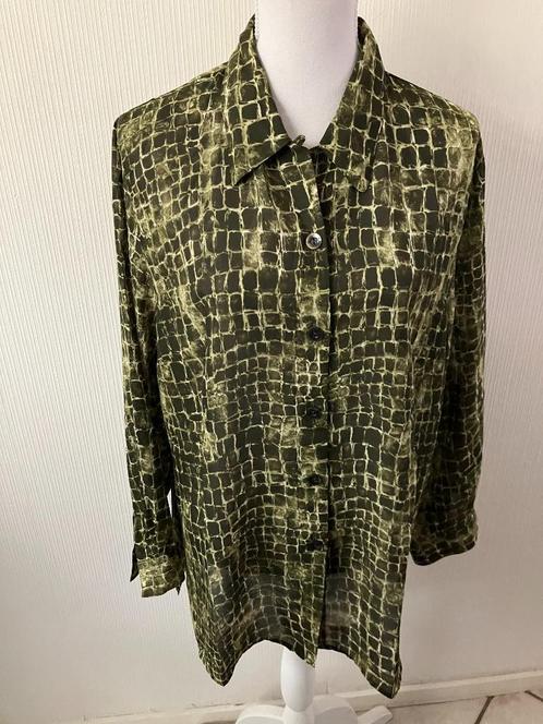 san remo maat 44 valt als 45 oksel tot oksel 60 cm-dun, Kleding | Dames, Blouses en Tunieken, Zo goed als nieuw, Maat 46/48 (XL) of groter