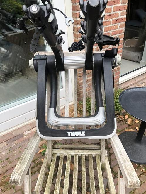 Thule raceway 992, Auto diversen, Fietsendragers, Gebruikt, Achterklepdrager, 2 fietsen, Ophalen