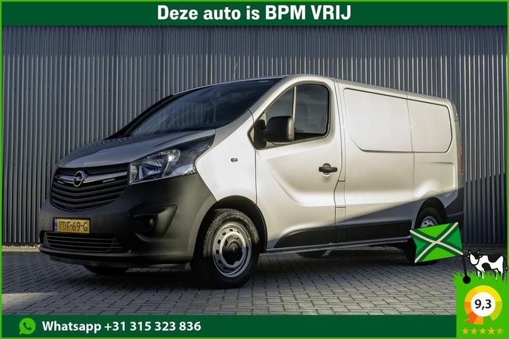 Opel Vivaro Biturbo CDTI | L1H1 | Camera | LED | Cruise | Ai, Auto's, Bestelauto's, Bedrijf, Te koop, ABS, Achteruitrijcamera