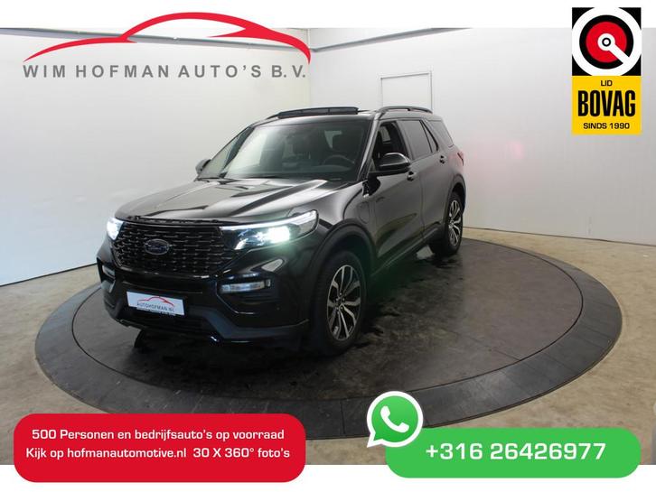 Ford Explorer 3.0 V6 PHEV ST-Line 7 Per. Pano 360° Cam Trek, Auto's, Ford, Bedrijf, Te koop, Explorer, 360° camera, 4x4, ABS, Adaptive Cruise Control