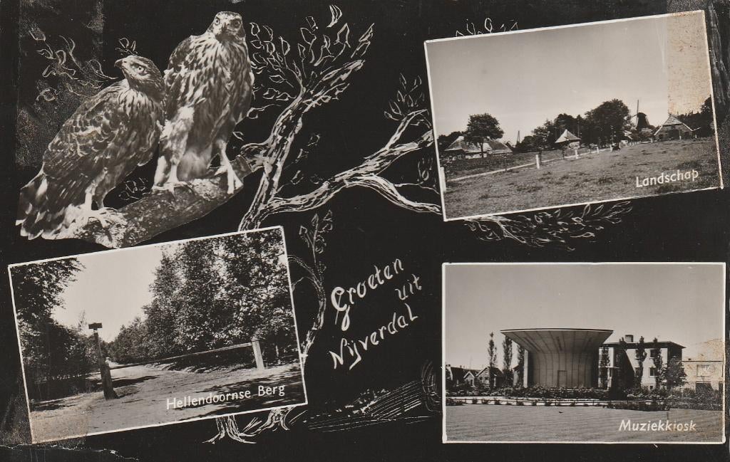 Nijverdal, Ophalen of Verzenden, 1940 tot 1960, Gelopen, Overijssel