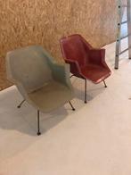 Gispen Rietveld Cordemeyer kuipstoelen, Huis en Inrichting, Stoelen, Ophalen, Gebruikt, Twee