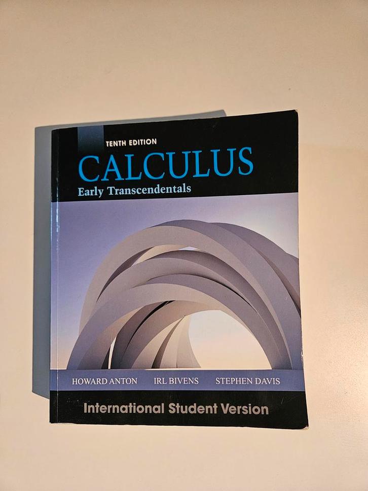 Calculus Early Transcendentals Tenth Edition, Boeken, Studieboeken en Cursussen, Zo goed als nieuw, WO, Beta, Ophalen of Verzenden