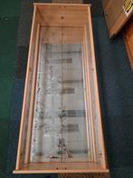 Beuken vitrinekast, Ophalen, Gebruikt, 25 tot 50 cm