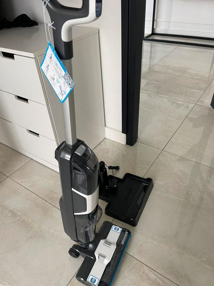 Bissell CrossWave HF3 Cordless Select, Nat- en Droogzuiger, Witgoed en Apparatuur, Stofzuigers, Zo goed als nieuw, Stofzuiger