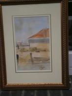 Marius de Jongere, In mooi lijstje Eenvoudige Aquarel, Antiek en Kunst, Ophalen of Verzenden