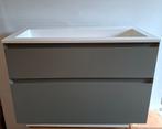 Badkamermeubel INK 100x45 cm mat beton groen, Nieuw, Minder dan 100 cm, Wastafelkast, 25 tot 50 cm