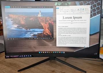 MSI Optix MAG271CV - CURVED monitor (27 inch - 2x HDMI + DP) beschikbaar voor biedingen