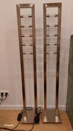 Twee.Design diemen vloerlampen. H 150 x 20cm. Sherpe prijs., Huis en Inrichting, Lampen | Vloerlampen, Ophalen of Verzenden, Zo goed als nieuw