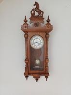 Mooie wandklok met paard, Ophalen of Verzenden