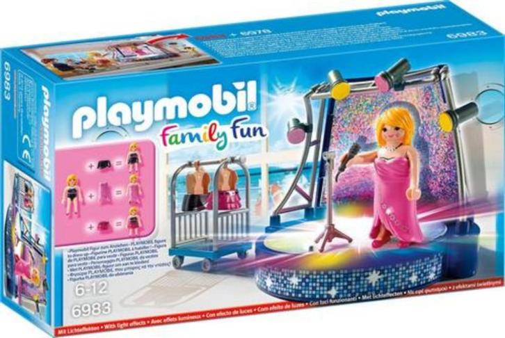Playmobil Podium met artieste 6983, Kinderen en Baby's, Speelgoed | Playmobil, Nieuw, Complete set, Ophalen of Verzenden