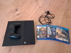 Ps4 met spellen, Spelcomputers en Games, Spelcomputers | Sony PlayStation 4, Ophalen, Gebruikt, Met 1 controller, Original
