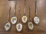 Vintage set verzilverde theelepels voor luxe high tea, Antiek en Kunst, Ophalen of Verzenden