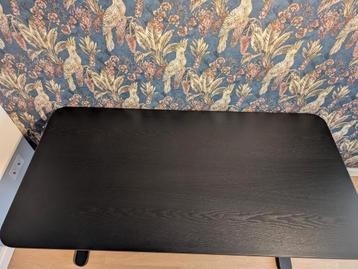 Ikea bekant zwarte bureau tafel 160 x 80 cm - afbeelding 2
