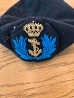 Baret  Marine, Verzamelen, Militaria | Algemeen, Ophalen of Verzenden, Marine, Nederland
