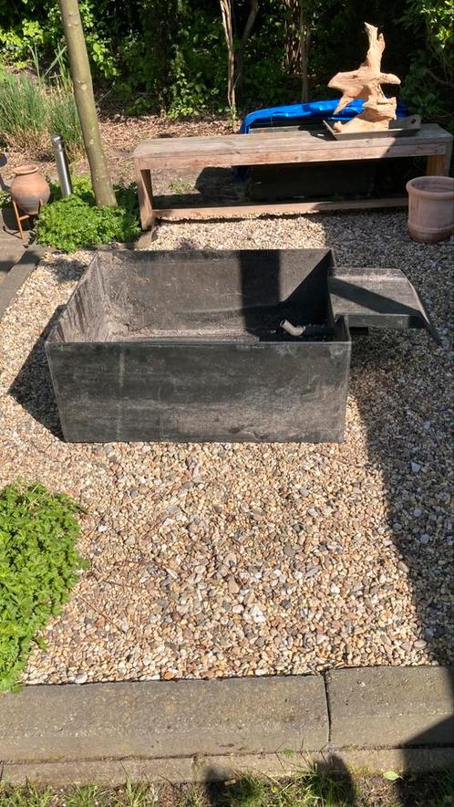 Vijverbak met brede waterval uitloop, Tuin en Terras, Vijvers, Gebruikt, Ophalen