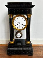 Franse Napoleon III Kolompendule met Inlegwerk, Antiek en Kunst, Antiek | Klokken, Ophalen of Verzenden