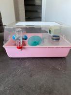 Hamsterkooi/hamsterhok/muizenkooi ferplast, Dieren en Toebehoren, Kooi, Minder dan 75 cm, Zo goed als nieuw, Ophalen