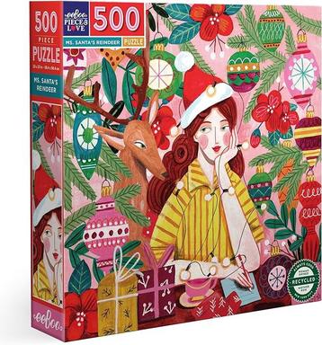 eeBoo - Ms. Santas Reindeer - 500 stukjes beschikbaar voor biedingen
