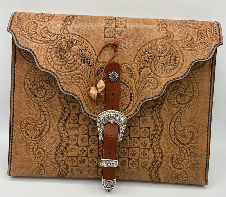 leer iPadhoes iPadtas LaptopTas tuigleer, Computers en Software, Laptoptassen, Nieuw, Aktetas, 11 inch of minder, Verzenden