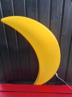 Vintage IKEA Smila XXL maan lamp wandlamp geel kunststof, Ophalen of Verzenden, Gebruikt, Kunststof