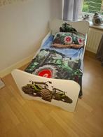 Leuk Trekker Peuterbed, Ophalen, 70 tot 85 cm, Zo goed als nieuw, Lattenbodem