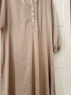Blouse jurk beige met diamantjes kaftan L/XL, Ophalen of Verzenden, Zo goed als nieuw, Beige