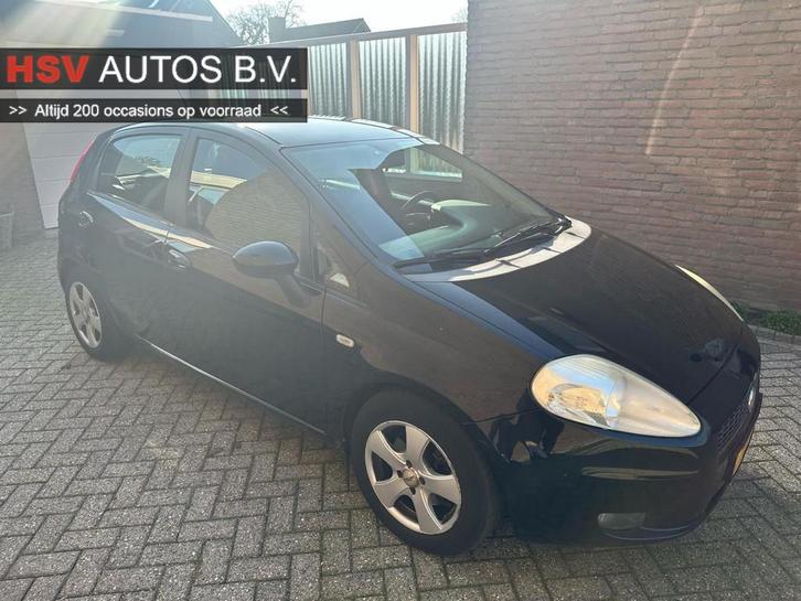 Fiat Grande Punto 1.4-16V Ed. Lusso airco LM 4-deurs, Auto's, Fiat, Bedrijf, Te koop, Grande Punto, ABS, Airbags, Airconditioning