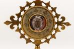 Kruis relikwie met reliek houder, Antiek en Kunst, Ophalen of Verzenden