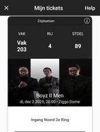 Boyz 2 men, concert 2 dec, Eén persoon, December