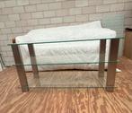 TV meubel glas in perfecte staat, Ophalen, Minder dan 100 cm, 25 tot 50 cm, Glas