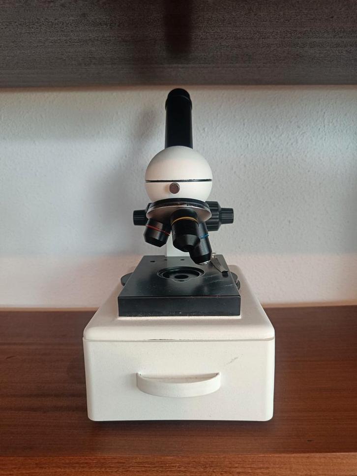 Bresser Duolux Microscoop - Werkend!, Audio, Tv en Foto, Optische apparatuur | Microscopen, Gebruikt, Biologische microscoop, Minder dan 400x
