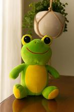 Lieve knuffel kikker – zacht pluche speelgoed, Ophalen of Verzenden, Nieuw, Kikker