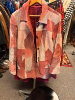 Prachtige Vintage leren jas 70 s, Overige kleuren, Maat 42/44 (L), Ophalen of Verzenden, Nvt