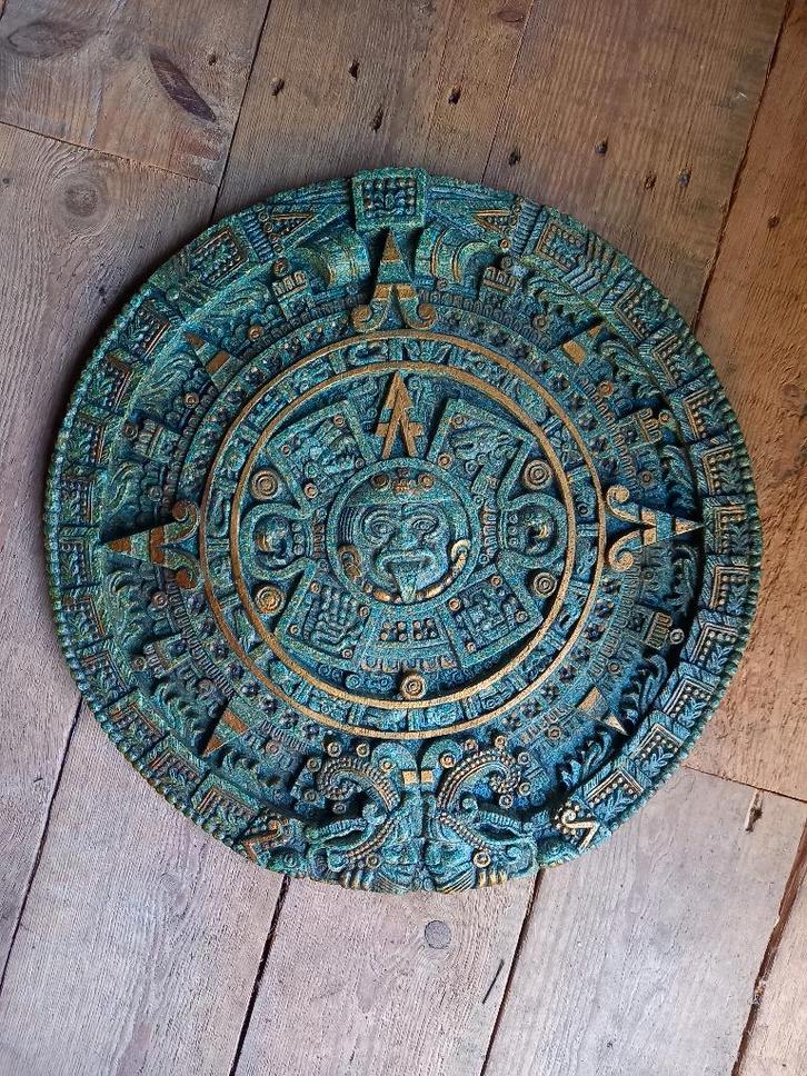 Grote Maya Schijf / Kalender, Antiek en Kunst, Kunst | Niet-Westerse kunst, Ophalen of Verzenden