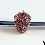Zomerkoninkje van Pandora Zilver met Rode Zirkonia's, Pandora, Nieuw, Ophalen of Verzenden, 1 bedel