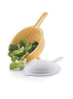 tupperware dubbele vergiet geel wit, Ophalen of Verzenden, Nieuw, Geel, Overige typen