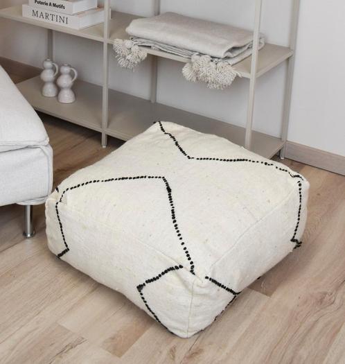 Nieuw Marrokaans handgemaakte kattenkussen, vloerkussen poef, Dieren en Toebehoren, Kattenmanden, Nieuw, Wol, Ophalen of Verzenden